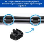 Citroen C5 Aircross Compatible Wiper Hose Clip