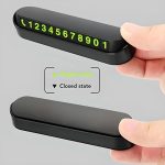 Retractable Phosphorescent Parking Number Plate